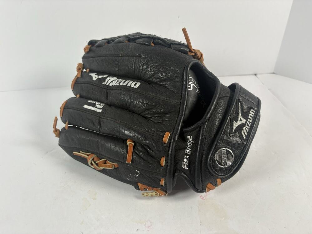 Mizuno GPL-1100 D2 MVP Youth 11in Baseball Glove RH Black Leather Power Close II